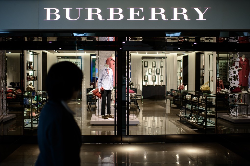 A Burberry store in Hong Kong. Photo: AFP