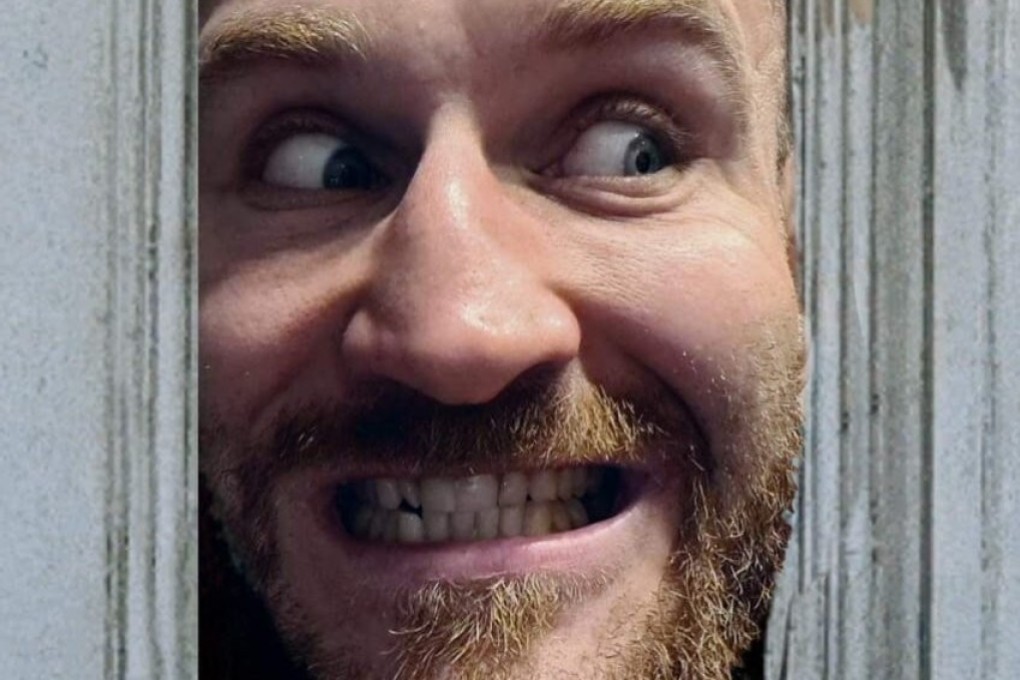 A mock-up of Jan Blachowicz as Jack Nicholson's character in ‘The Shining’. Photo: Twitter