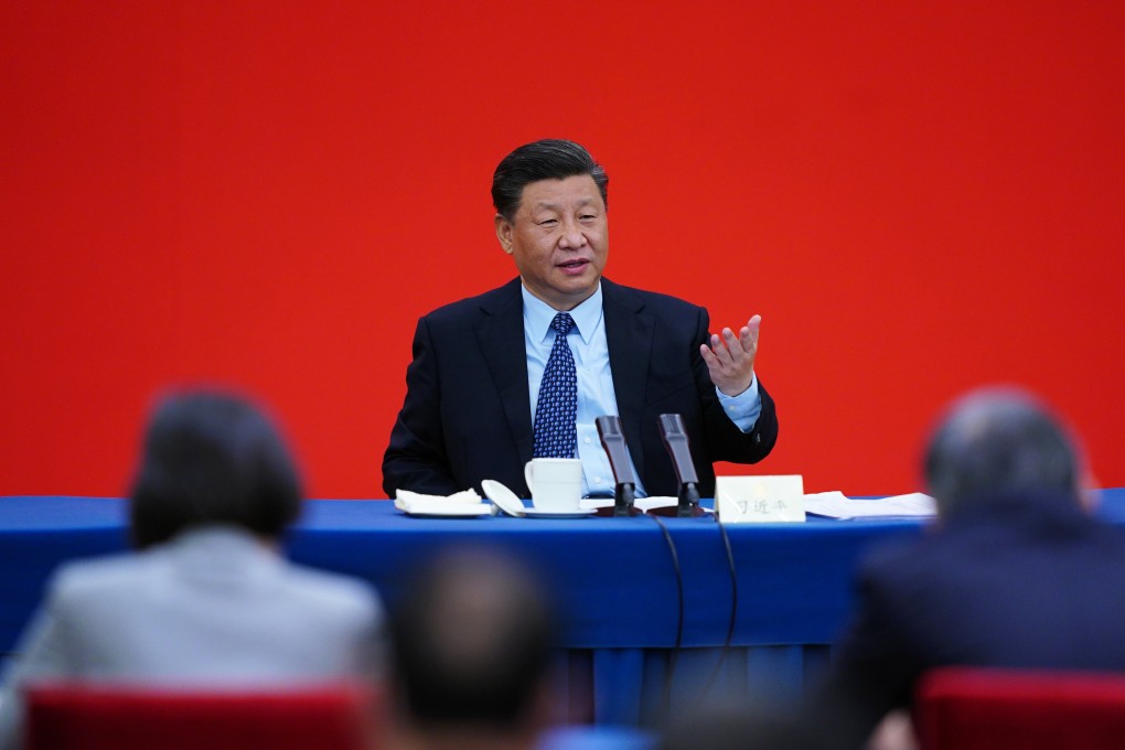 Xi Jinping spoke to economic delegates on Saturday. Photo: Xinhua
