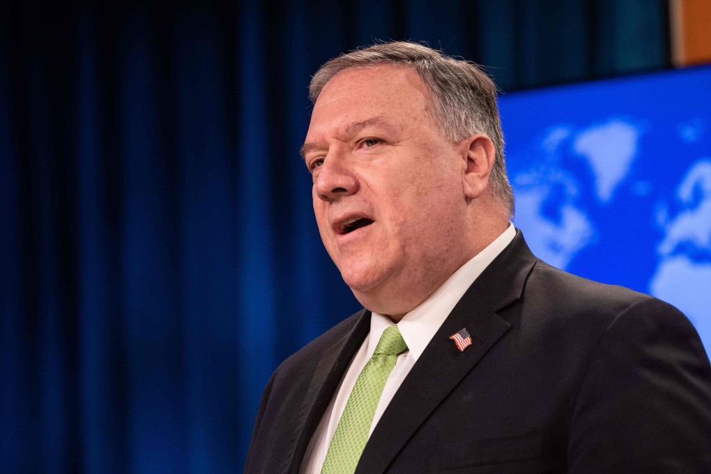 US Secretary of State Mike Pompeo says Beijing’s move is a “death knell” for Hong Kong. Photo: AFP