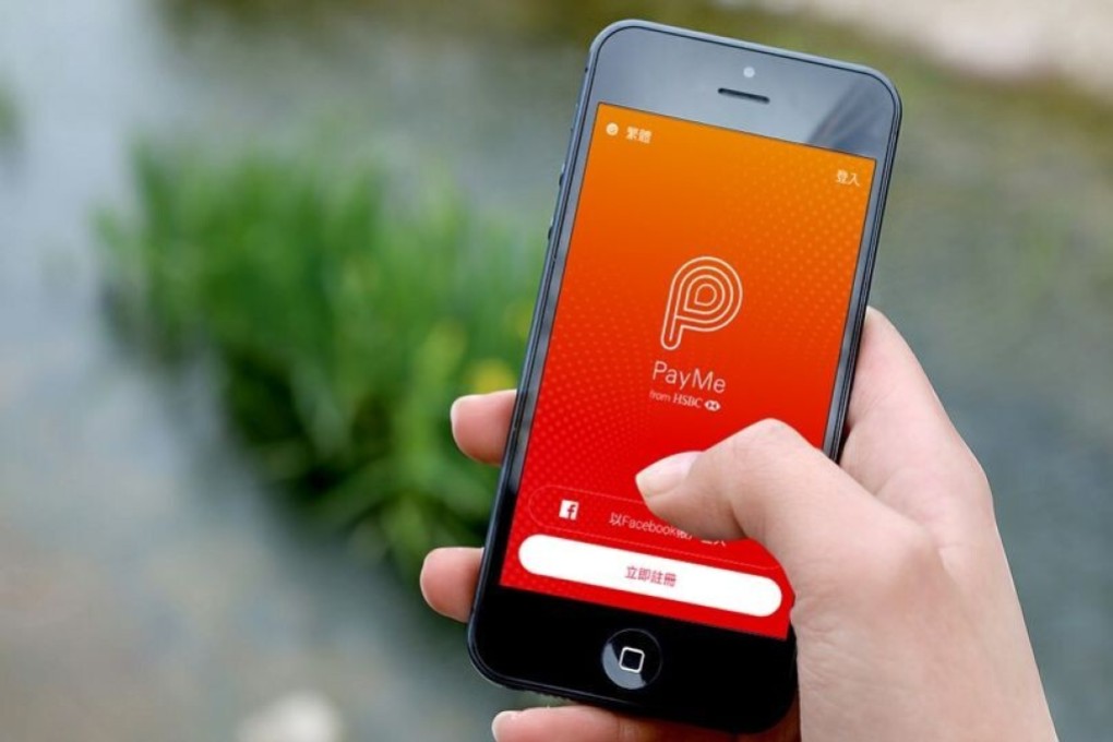 PayMe is a peer-to-peer payment app introduced by HSBC in Hong Kong in February 2017. It allows users to transfer funds and pay participating merchants for online or in-store purchases. Photo: Handout.