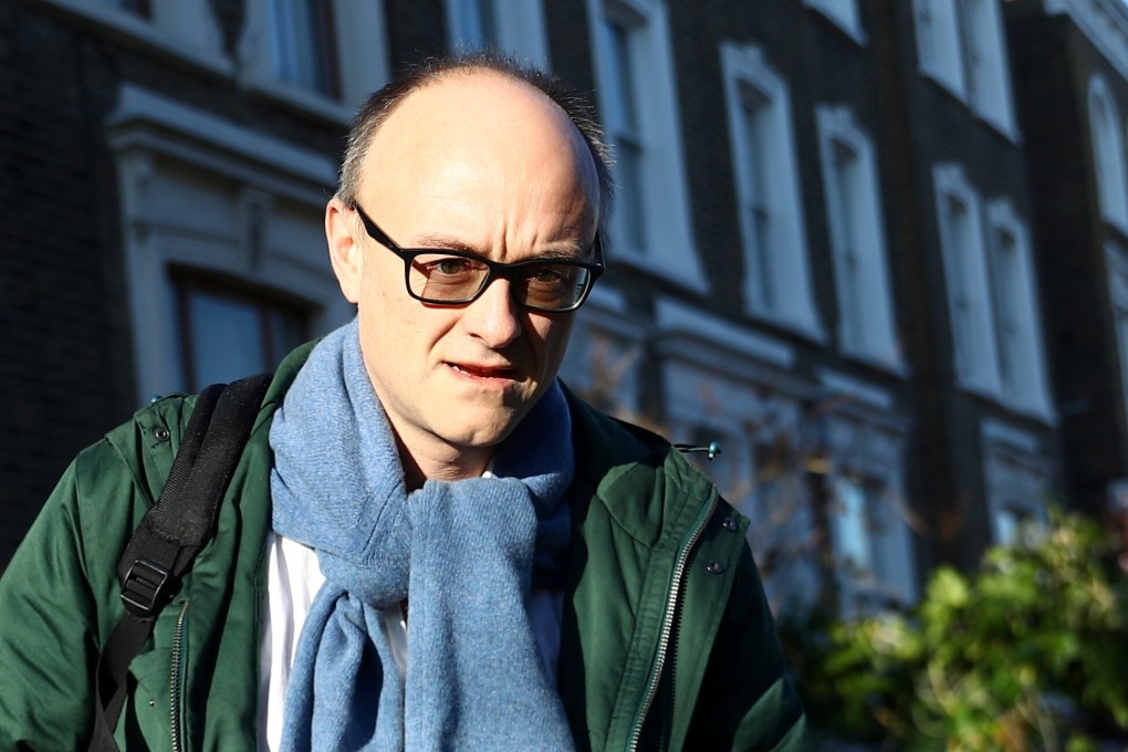 Dominic Cummings, special adviser for Britain’s Prime Minister Boris Johnson, leaves his home in London. Photo: Reuters