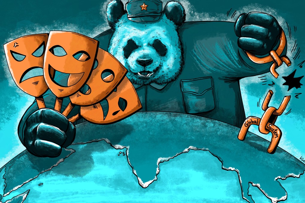 China is arguably becoming increasingly untethered from the global economic system, sparking fears that China could deploy even more aggressive trade actions as a matter of course. Illustration: Kuen Lau