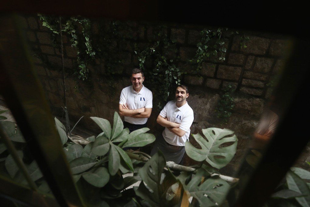 Alessandro Angelini (left) and Luca De Berardinis of Italian restaurant Lucale, in Sai Ying Pun. Photo: SCMP / Jonathan Wong