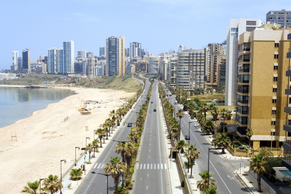 Empty roads seen in Beirut on May 14, 2020 during Lebanon’s coronavirus lockdown. Photo: EPA-EFE