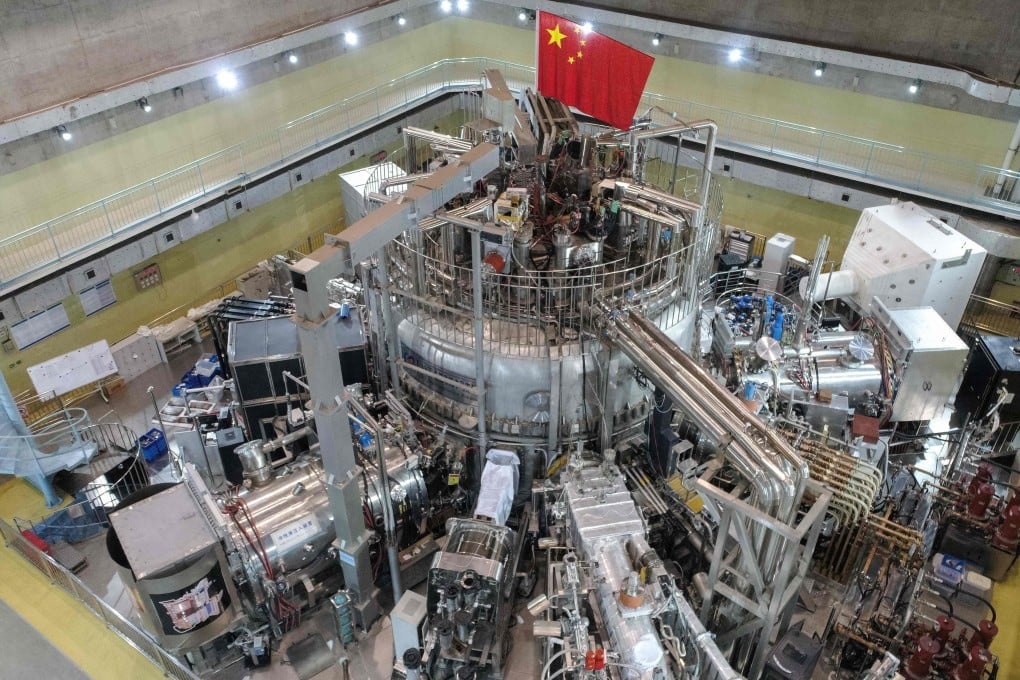 This handout picture shows the Experimental Advanced Superconducting Tokamak device at a laboratory in Hefei, Anhui province, part of Beijing's determination to be at the centre of clean energy technology development. Photo: Agence France-Presse