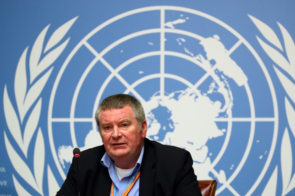 WHO executive director Mike Ryan attends a news conference in Geneva in May 2019. Photo: Reuters