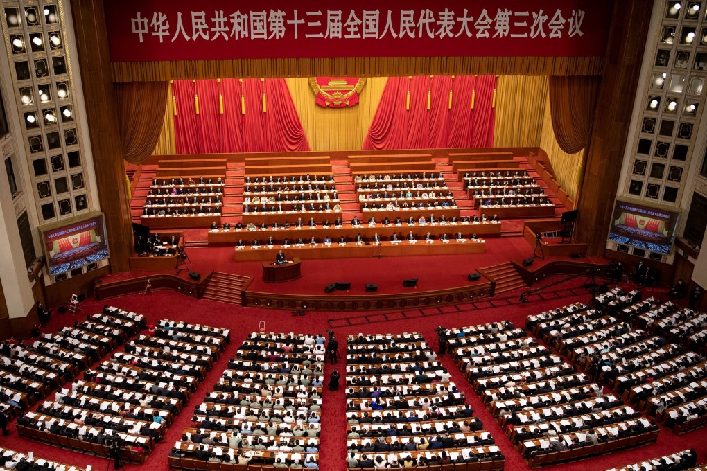 The Chinese government did not set a growth target for this year at last week’s National People’s Congress given the uncertainty over the global recovery from the coronavirus. Photo: AFP