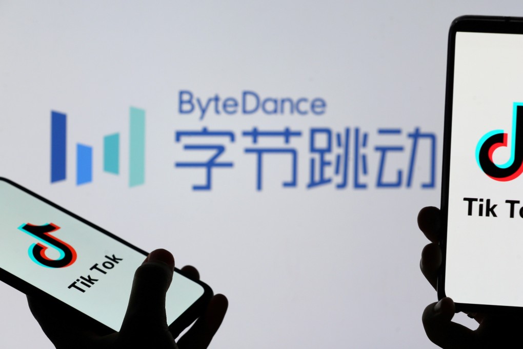 Tik Tok logos are seen on smartphones in front of a displayed ByteDance logo in this illustration taken November 27, 2019. Photo: Reuters