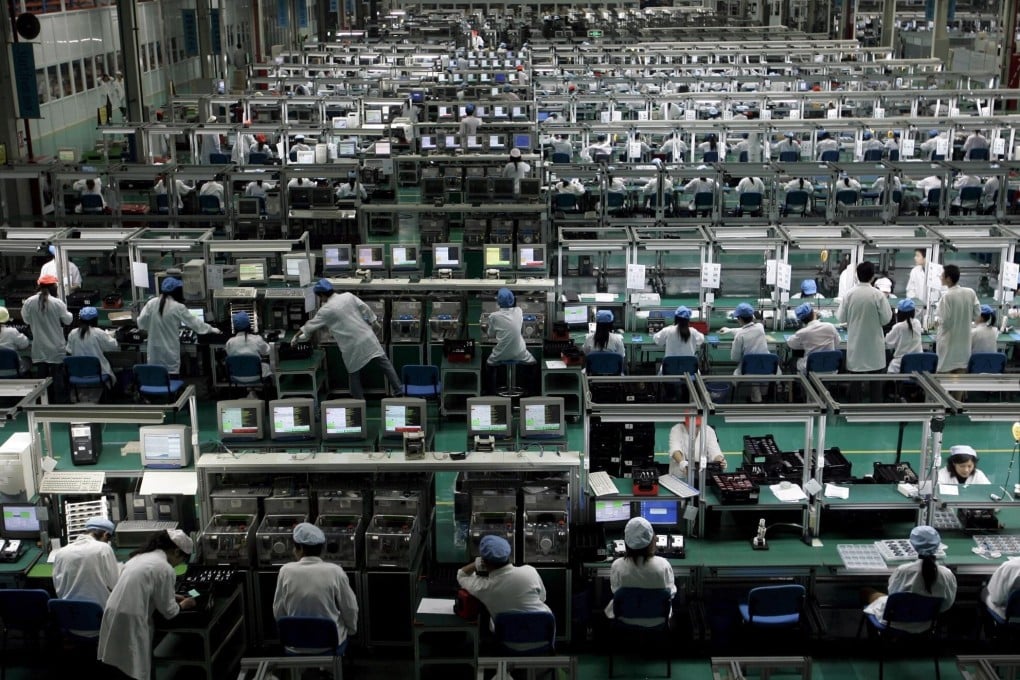 Trade partners have long complained about IP theft in China, which produces hi-tech products for many of the world’s biggest technology brands. Photo: EPA