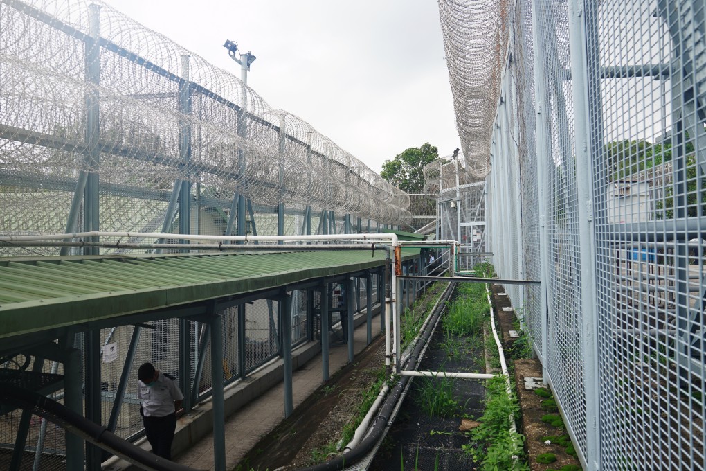San Uk Ling Holding Centre in Man Kam To near Hong Kong’s border with mainland China. Photo: Sam Tsang