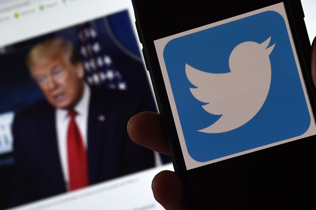 US President Donald Trump threatened Wednesday to shutter social media platforms after Twitter for the first time acted against his false tweets. Photo: AFP