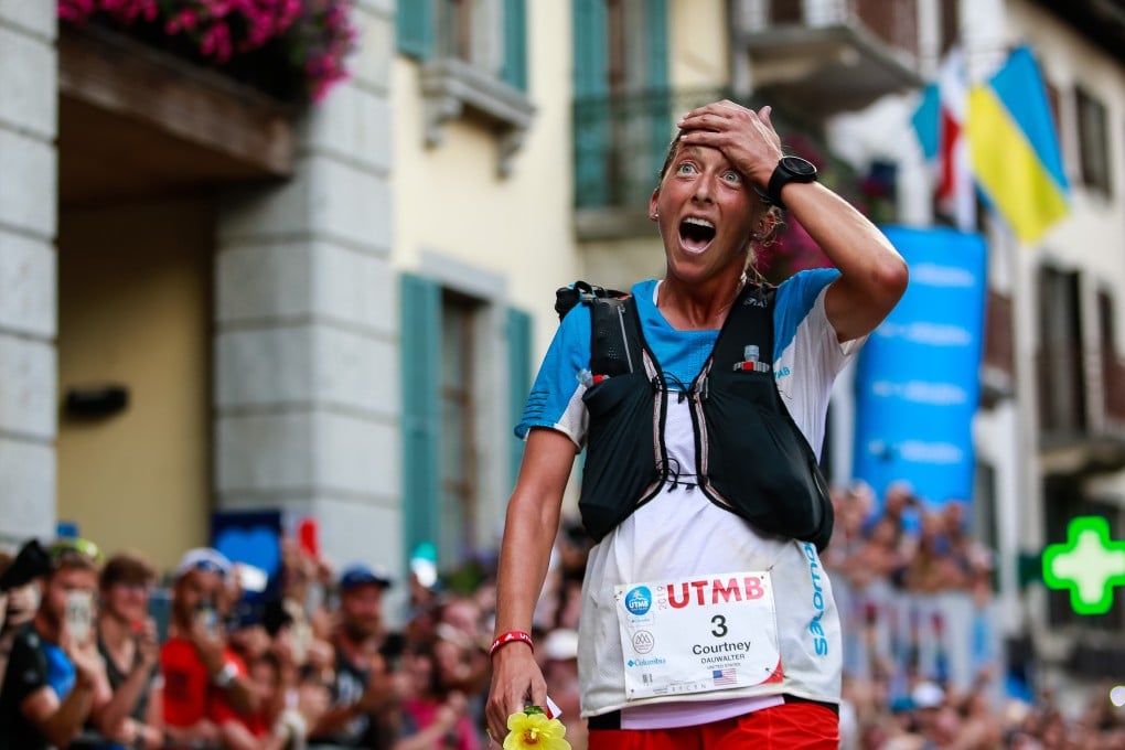Courtney Dauwalter is physically gifted, but what sets the ultra runner apart is her mental grit. Photo: UTMB/Christophe Pallot