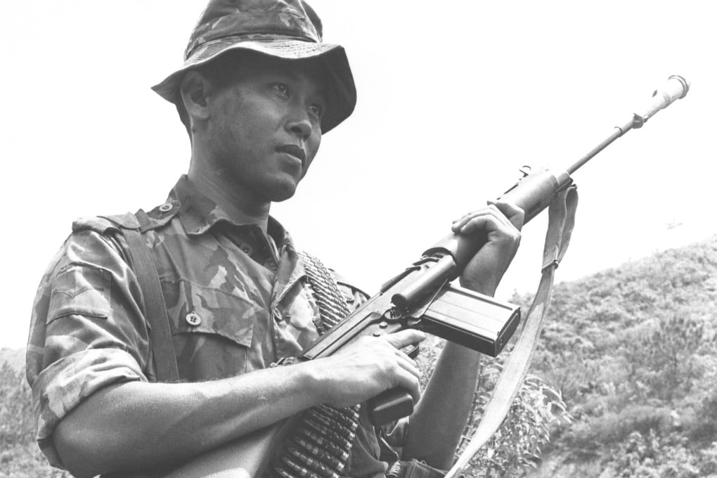 A Gurkha soldier serving in British Hong Kong. A history of the Gurkhas, Nepali soldiers who served in the British Army and some other countries’ armed forces, written by one of their own has some good points to make, but its writing style will put off many readers. Photo: Sunny Lee