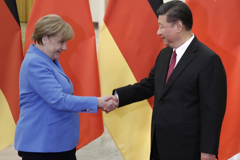 German Chancellor Angela Merkel is keen for the European Union to reach a landmark investment agreement with China this year. Photo: AP