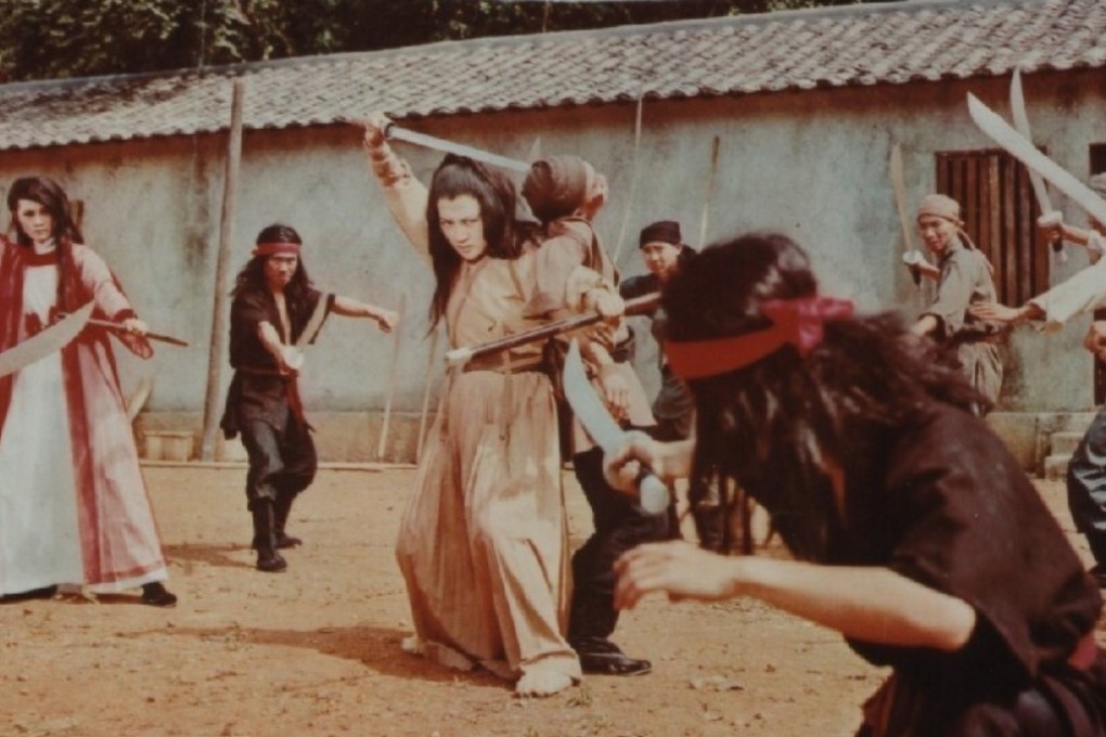 Helen Ma (centre) takes no prisoners in a scene from the 1971 martial arts cult classic Deaf and Mute Heroine.