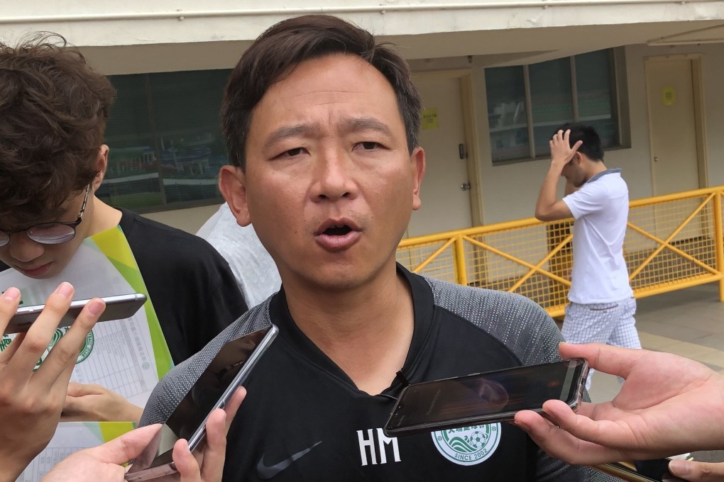 Coach Fung Hoi-man resigns as defending Hong Kong Premier League champions Wofoo Tai Po withdraw from the season due to financial problems. Photo: Handout