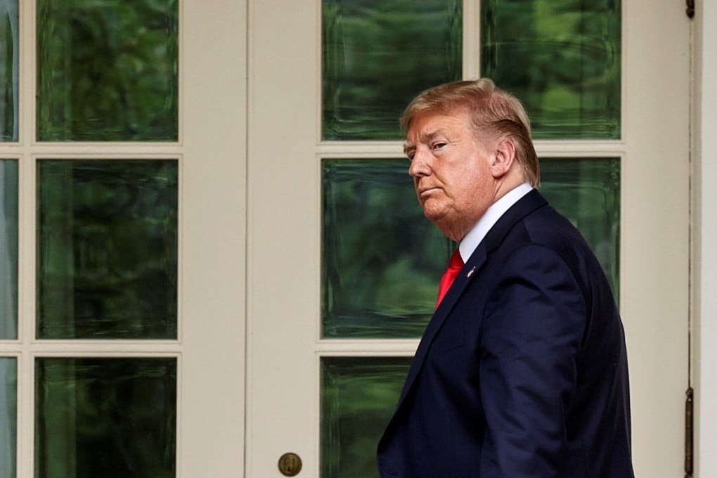 Donald Trump said he would end Hong Kong’s special status and launched another verbal broadside against Beijing. Photo: Reuters