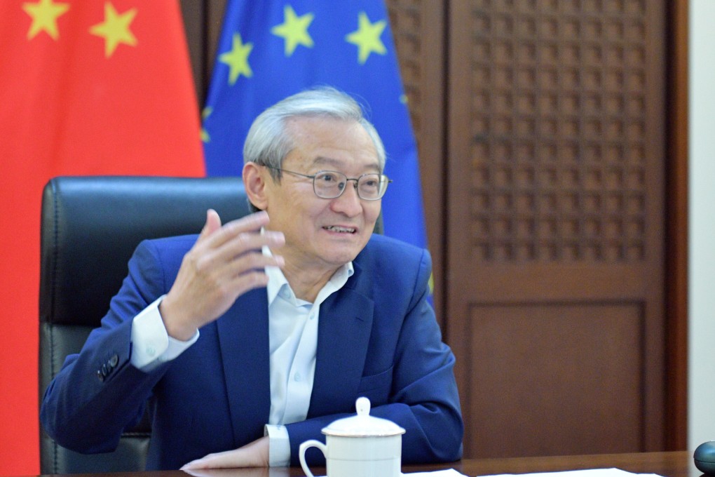 China’s ambassador to the EU Zhang Ming says he hopes the bloc will meet Beijing halfway on an investment deal. Photo: Handout