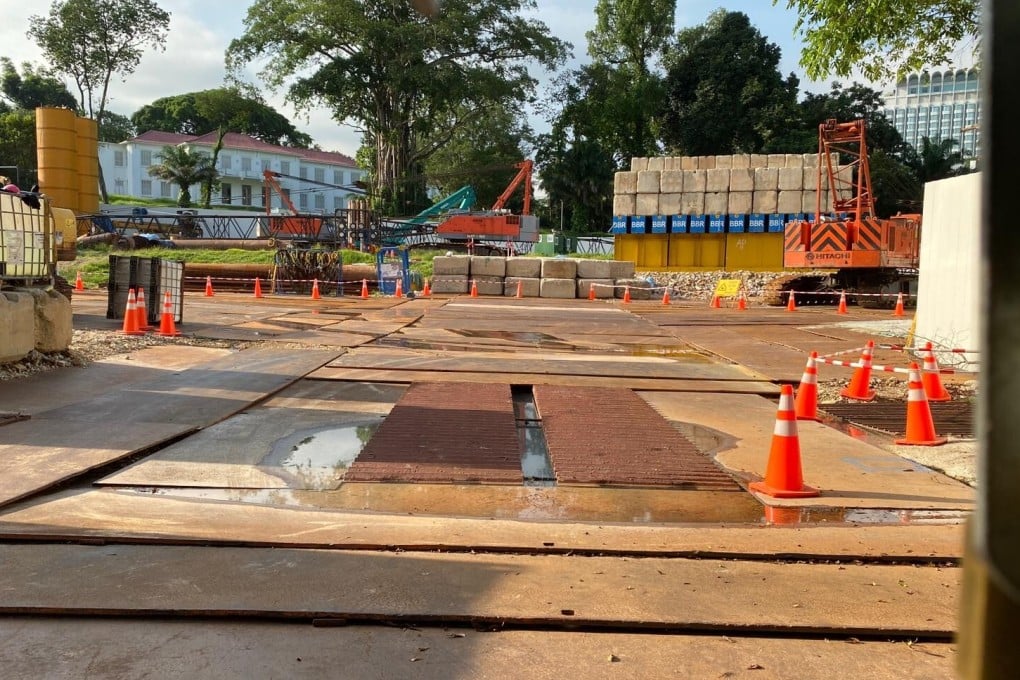 The Nassim Road plot that Shun Tak Holdings, the property company of late Macau casino magnate Stanley ho, is redeveloping to become an exclusive 14-unit residence. Property experts are puzzled by the development delays. Photo: Sue-Ann Chia