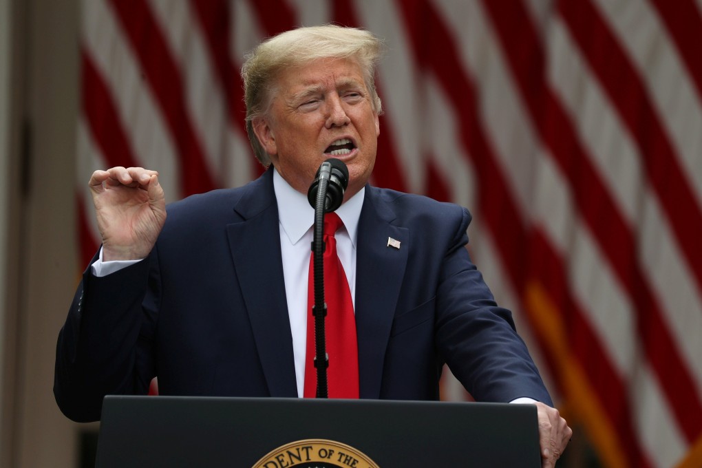 Donald Trump said the US measures would cover “the full range of agreements” between the US and Hong Kong. Photo: Reuters