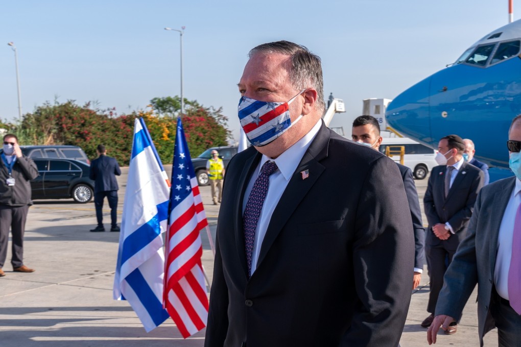 On a visit to Tel Aviv earlier this month, US Secretary of State Mike Pompeo said the US did not want the Chinese Communist Party to have access to Israeli infrastructure and communication systems. Photo: DPA