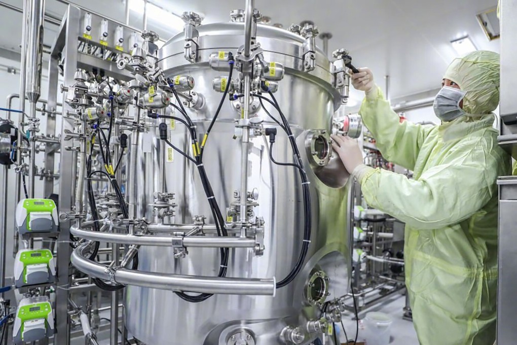 Researchers at one of the new secure facilities in Beijing. Photo: Handout