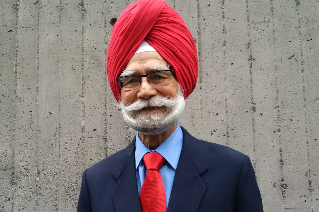 Balbir Singh Dosanjh Snr in 2016. The Indian hockey legend passed away on May 25 at the age of 95. Photo: Patrick Blennerhassett