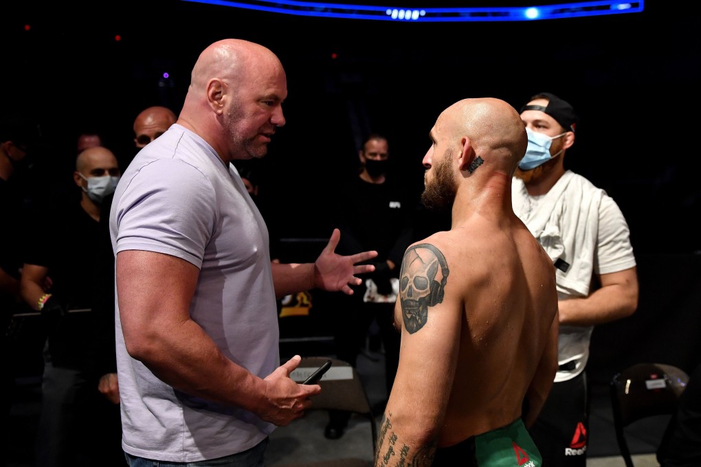 Dana White has a problem on his hands: he needs his fighters off Twitter and back in the ring. Photo: AFP
