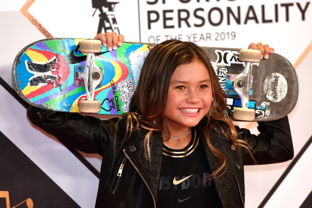 British skateboarder Sky Brown arrives for the BBC Sports Personality of the Year Award 2019. Photo: DPA