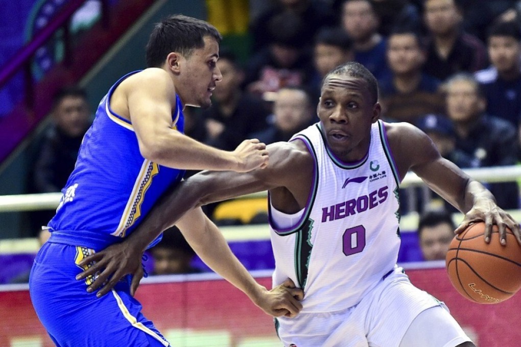 Lester Hudson in action for the Shandong Heroes in 2019. Photo: Xinhua