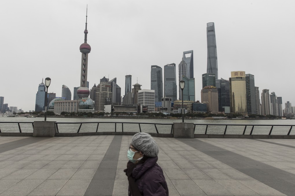 The Bund waterfront in Shanghai. A government relief package worth 4 trillion yuan is designed to help Chinese businesses rebound from the coronavirus outbreak. Photo: Bloomberg