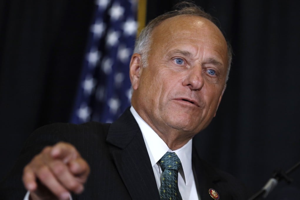 Firebrand US congressman Steve King. Photo: AP