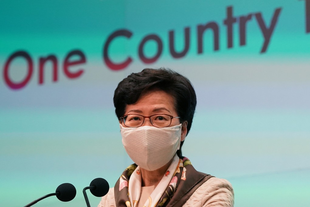 The central government “will listen” to Lam’s views over the legislation, according to an official statement. Photo: Robert Ng