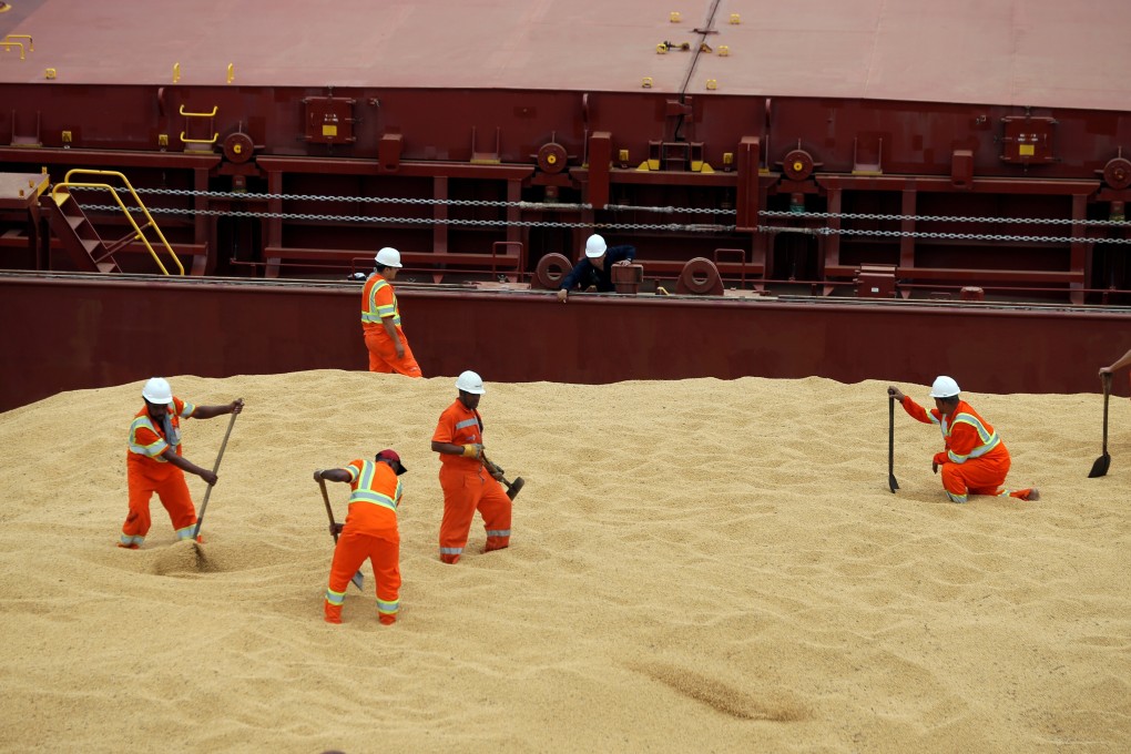 The halt is the latest sign that the hard won phase-one trade deal between the world’s two biggest economies is in jeopardy. Photo: Reuters