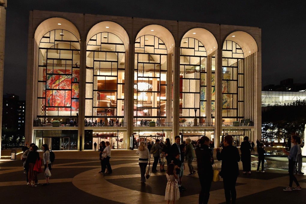 The exterior of the Metropolitan Opera House at the Lincoln Centre for the Performing Arts in New York. Met artists face an uncertain future after the autumn season was cancelled due to the coronavirus lockdown. Photo: AFP