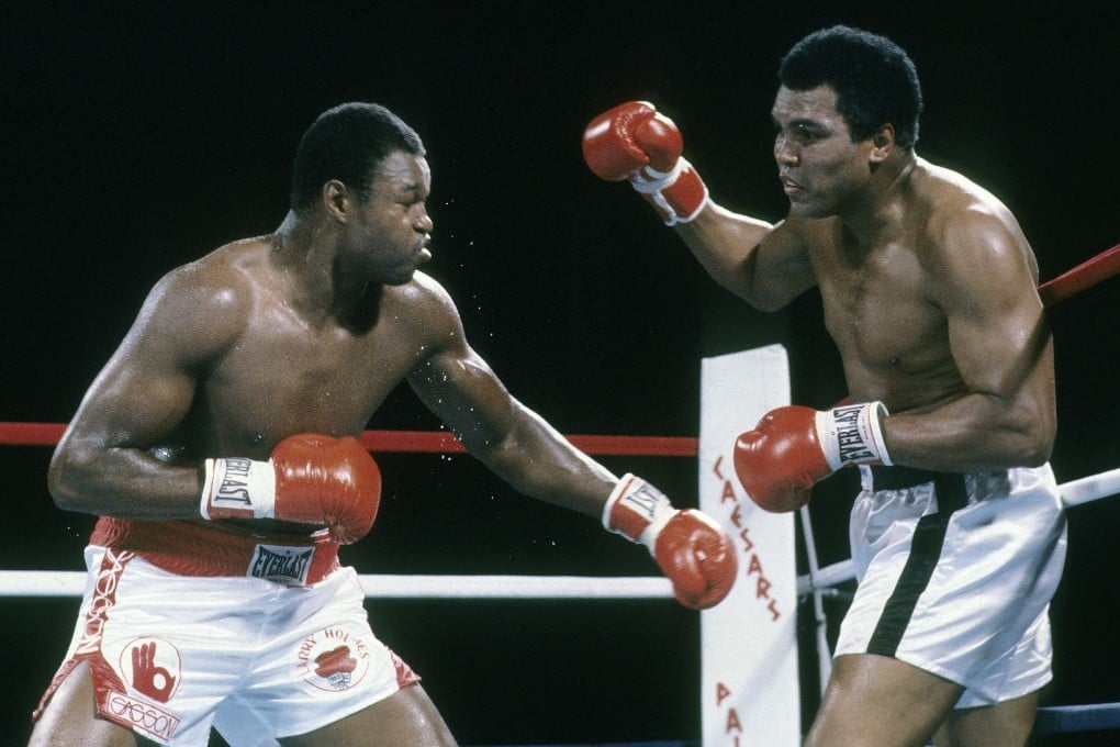 Boxing legend Muhammad Ali (right) in Las Vegas on October 2, 1980. Photo: Handout