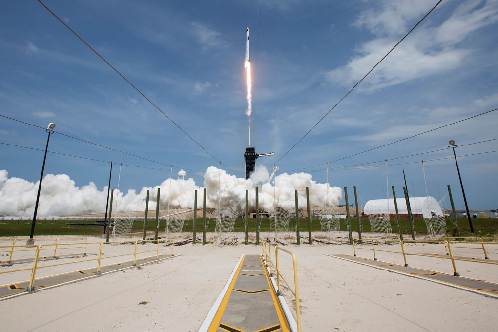 SpaceX has become the first private corporation to launch people into orbit. Photo: AFP