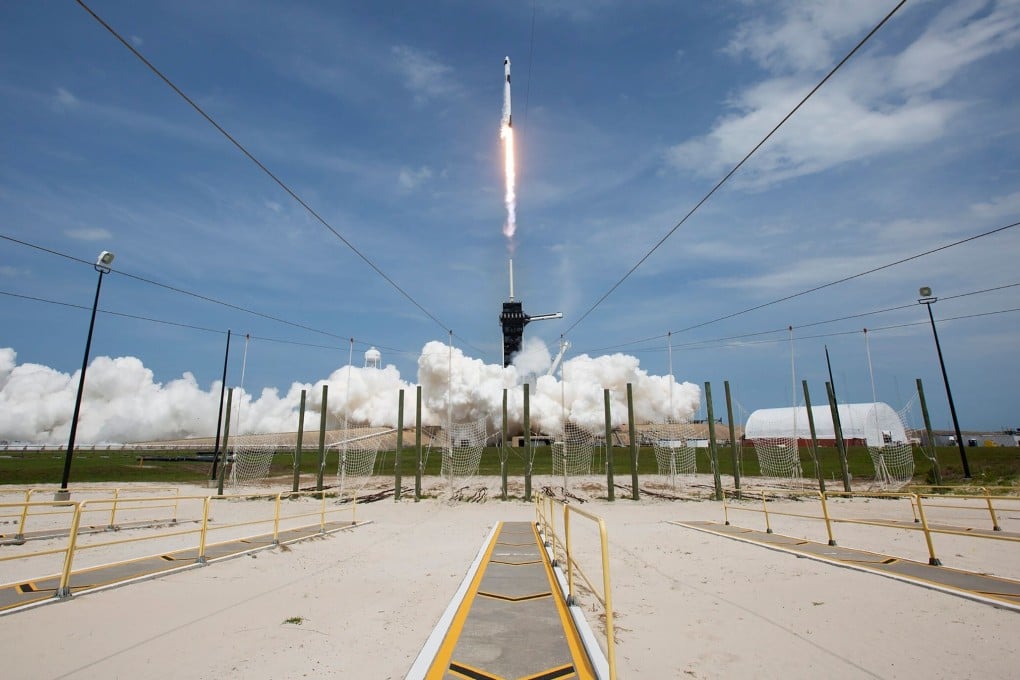 SpaceX has become the first private corporation to launch people into orbit. Photo: AFP