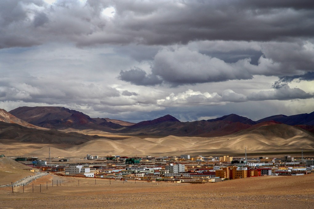 Chinese city Ali located in the Aksai Chin region – one of the two main disputed border areas between China and India. Photo: Shutterstock