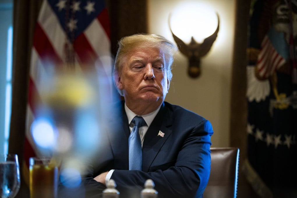 US President Donald Trump cannot hide his anger or his real feelings, Hong Kong body language expert Kiki Wong says. Photo: Reuters