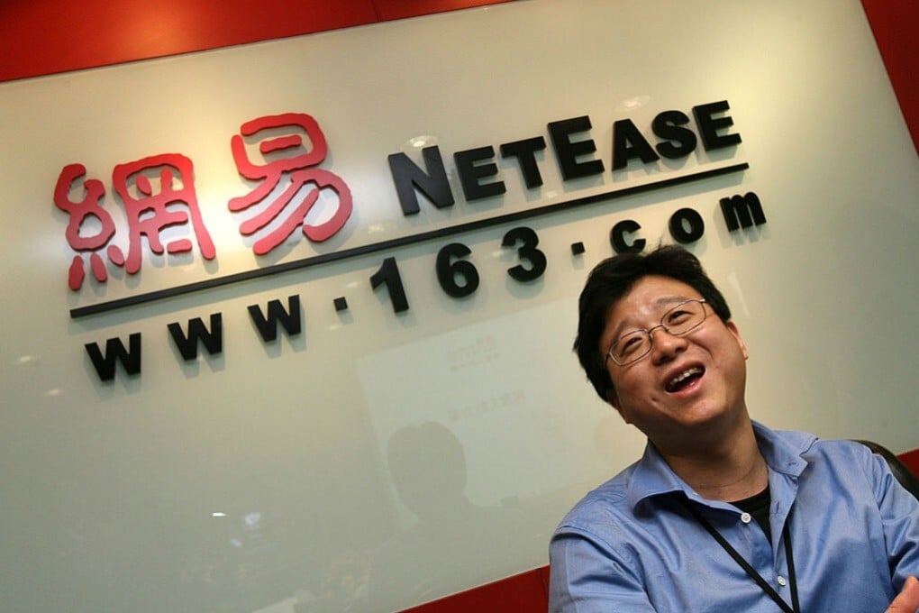NetEase CEO William Ding. Photo: Bloomberg