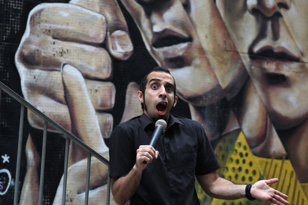Comedian Vivek Mahbubani, in Hong Kong. Photo: SCMP / Xiaomei Chen