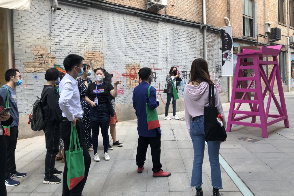Visitors at Gallery Weekend Beijing, in Beijing, China, in May. Photo: courtesy of Gallery Weekend Beijing