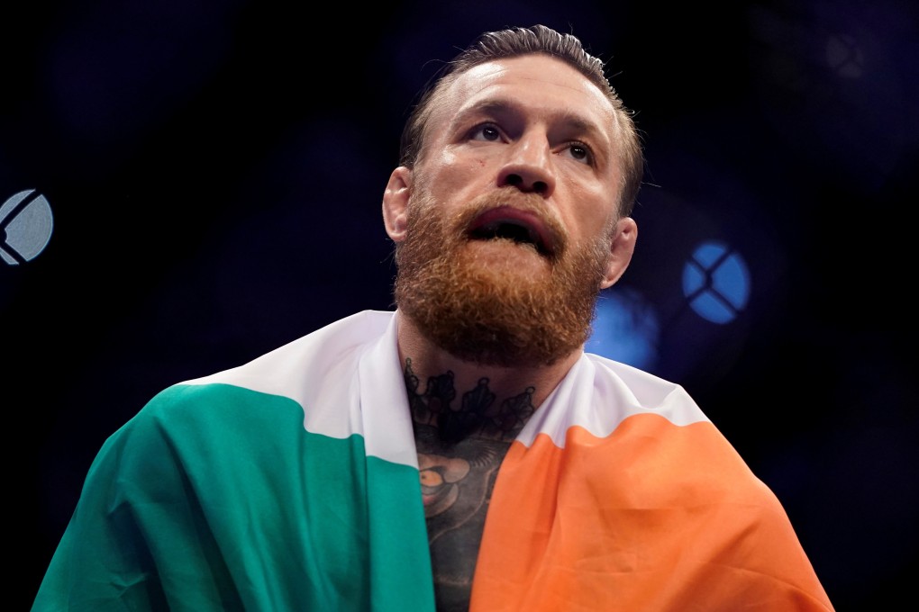 Conor McGregor celebrates his win against Donald Cerrone at the T-Mobile Arena, Las Vegas in January. Photo: Reuters