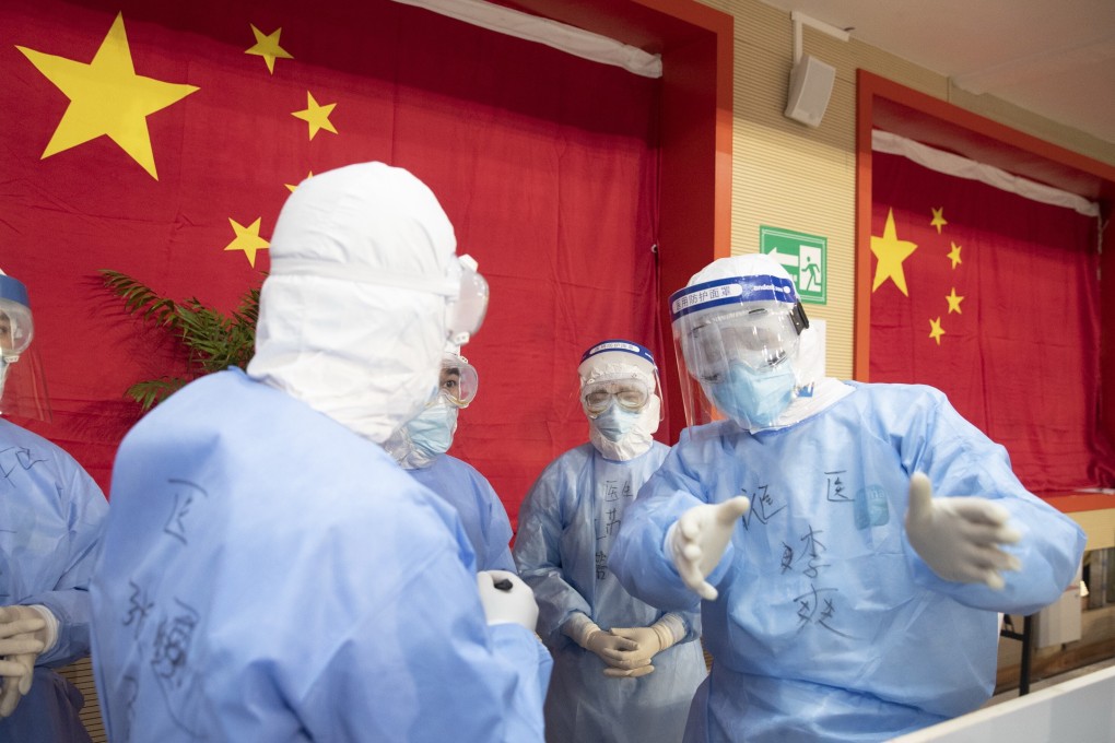 A white paper in the Covid-19 outbreak said the health system had proved “generally effective”. Photo: EPA-EFE