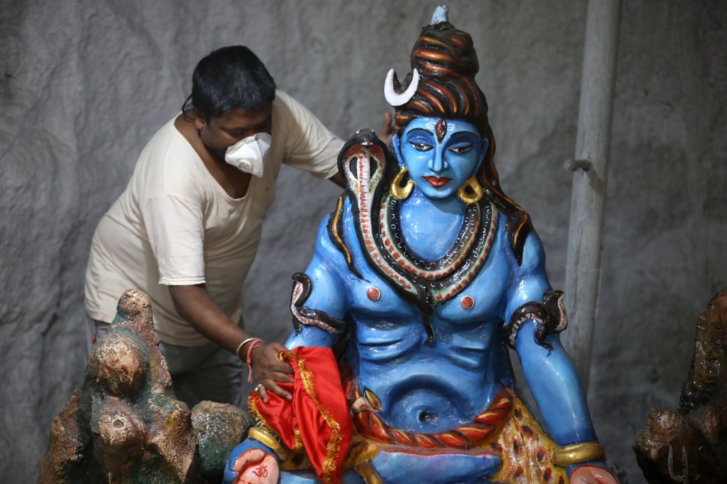 India’s businesses are reopening, even as coronavirus cases are still rising. Photo: EPA