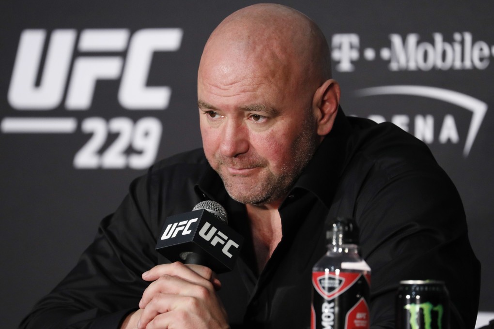 UFC president Dana White speaks at a news conference after the UFC 229 mixed martial arts event in Las Vegas, Nevada in 2018. Photo: AP