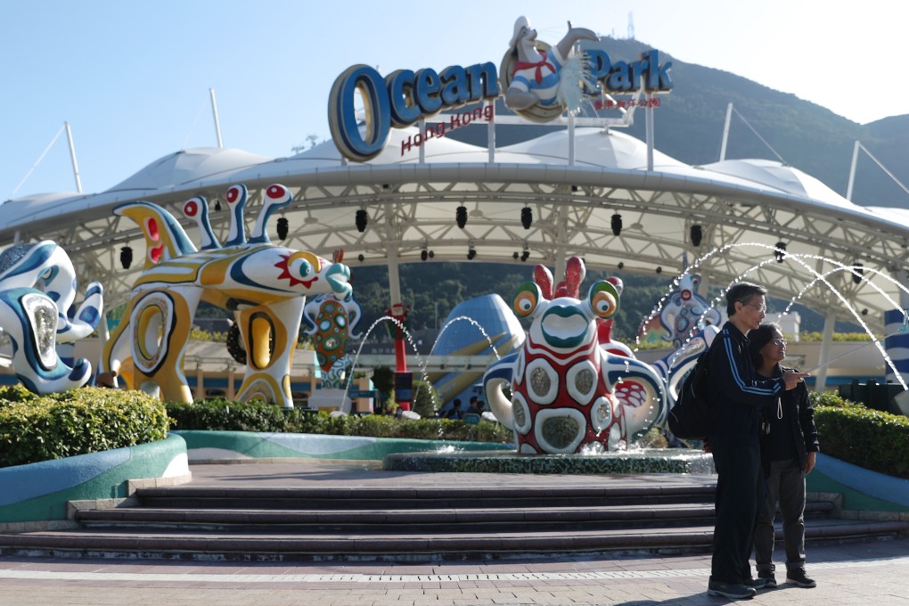Closed since late January, Hong Kong’s Ocean Park is set to reopen on Saturday, according to commerce secretary Edward Yau. Disneyland will follow suit. Photo: Sam Tsang