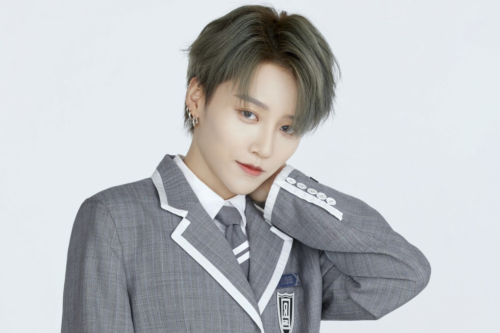Liu Yuxin’s androgynous looks were a big hit on Chinese reality-TV show Youth With You Season 2, and she won a place in C-pop girl group THE9. Photo: iQiyi